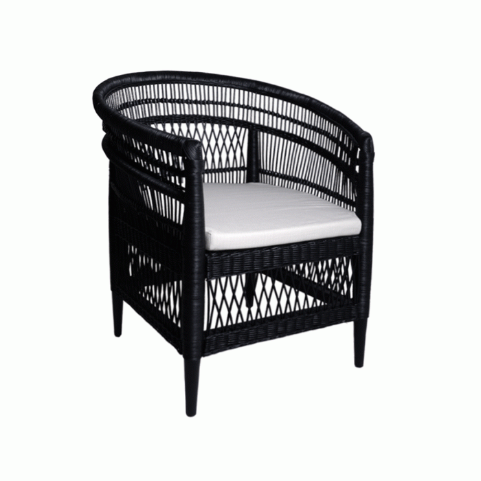 Malawi Arm Chair Black