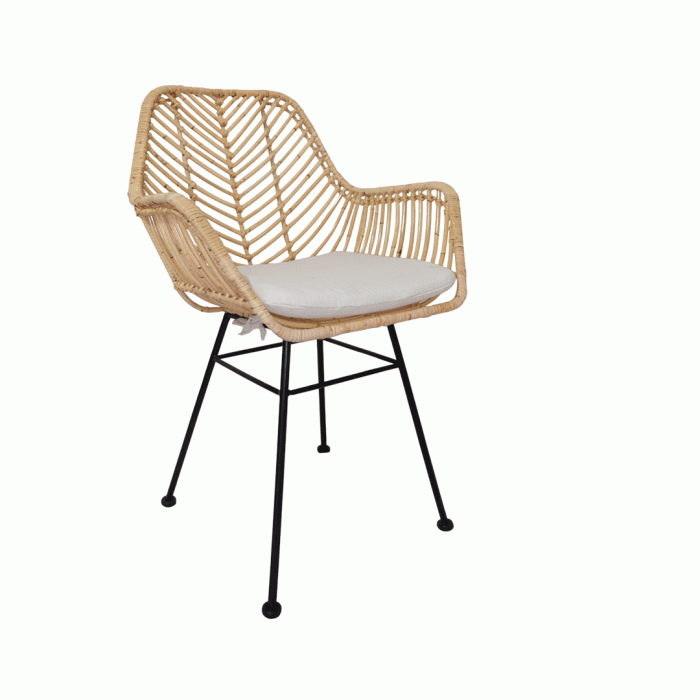 Sierra Fishbone Chair KD Natural
